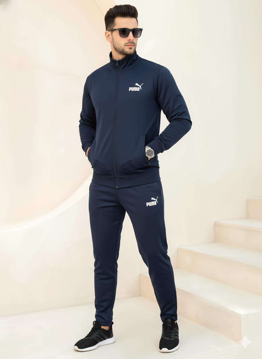 Puma Trendy Fashion Winter Elegant Zipper Tracksuits