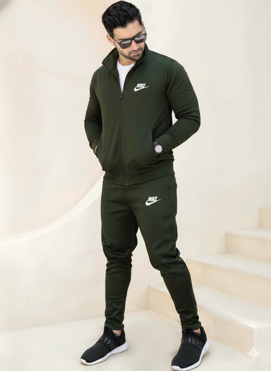 Nike Trendy Fashion Winter Elegant Zipper Tracksuits