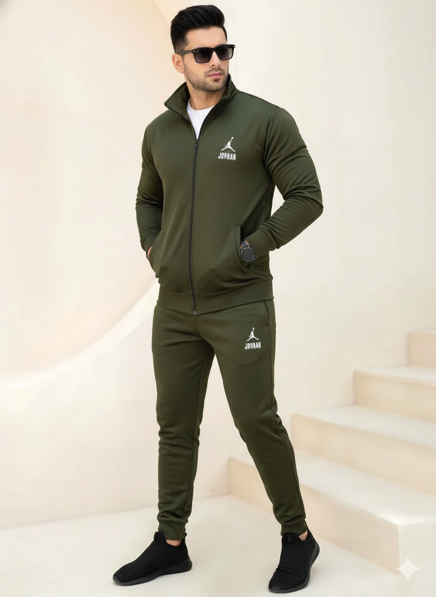 Jordan Trendy Fashion Winter Elegant Zipper Tracksuits