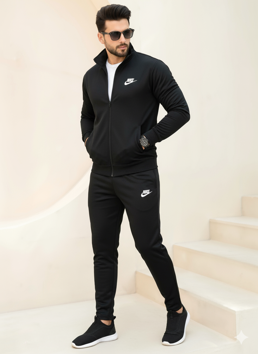Nike Trendy Fashion Winter Elegant Zipper Tracksuits