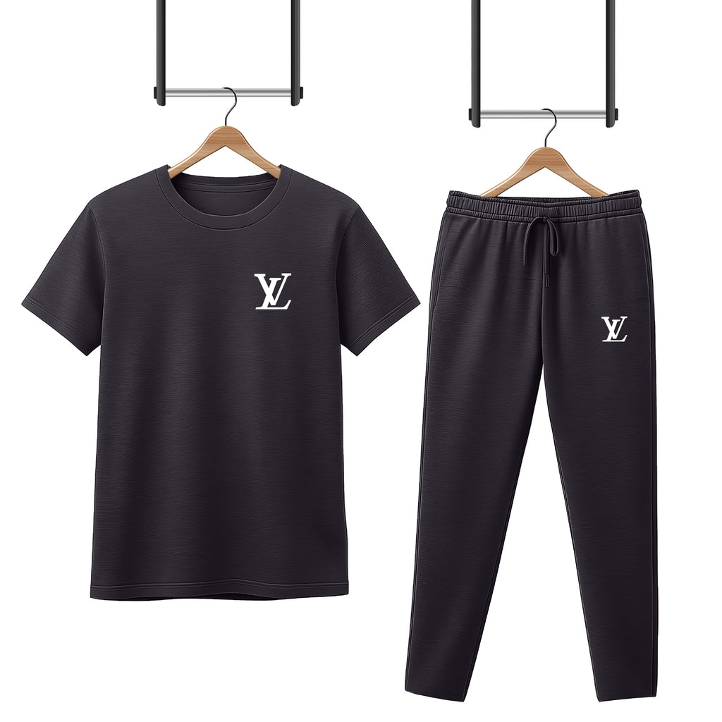 LV Trendy Fashion Summer Ellegant Tracksuit at Cross Over